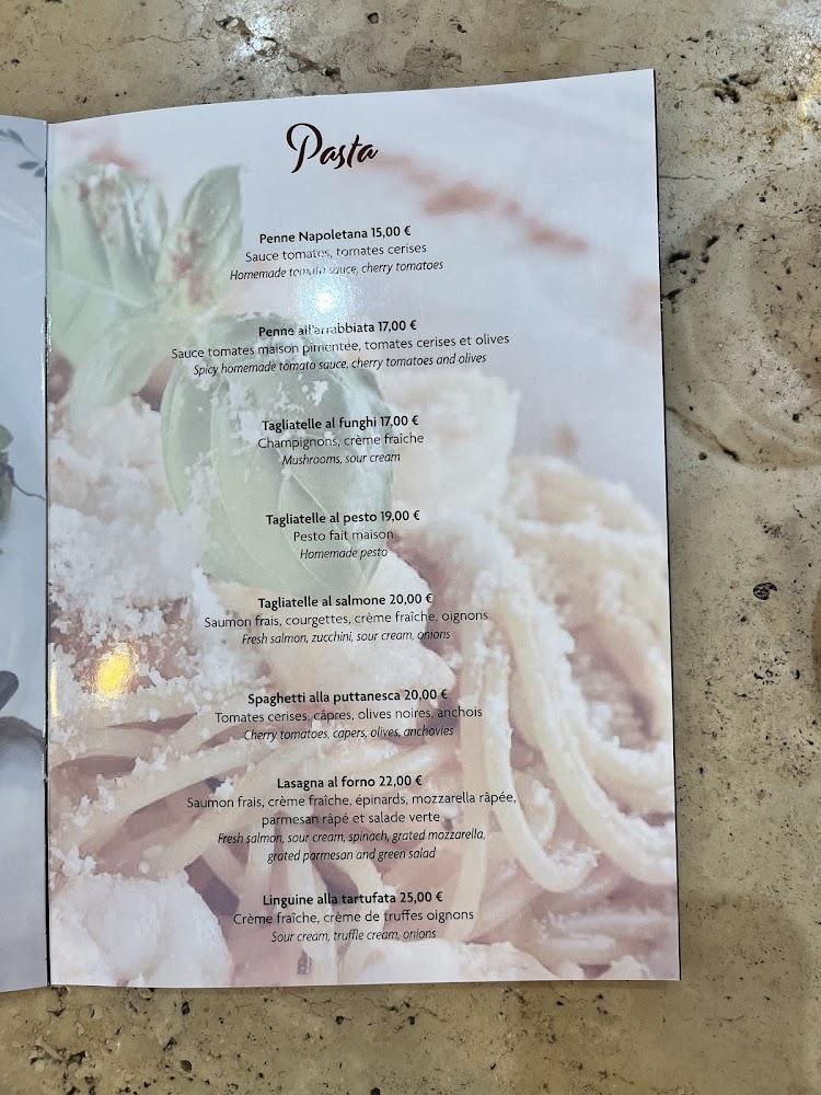 Chez Jo Juan les pins - Menu Image 3